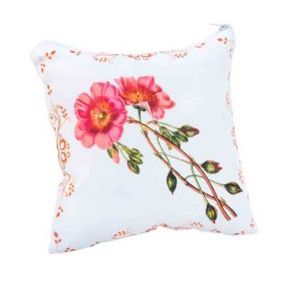 Coj&iacute;n con bonito dise&ntilde;o de flores para regalar en bodas