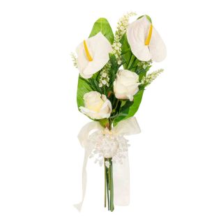 Bouquet floral para alfileres de boda