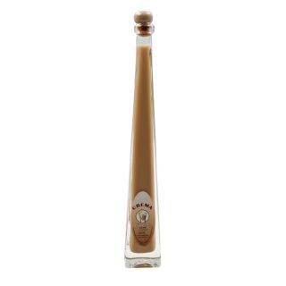 Botellita de licor crema 100 ml, modelo edu en cristal
