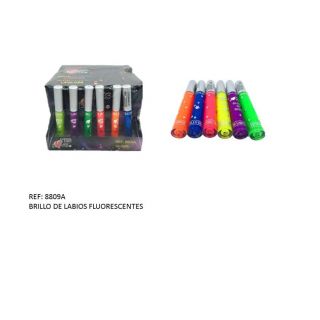 Brillo de labios fluorescentes