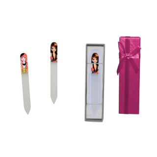 LIMA DE U&Ntilde;AS CRISTAL CHICAS + CAJA LAZO (8513)