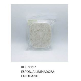 Esponja limpiadora exfoliante