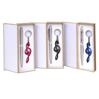 Estuche llavero y bol&iacute;grafo