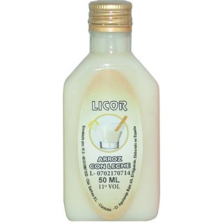 Licor de arroz con leche para regalos de boda 50ML