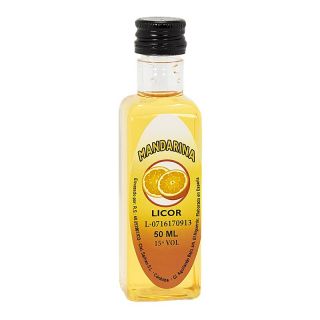 Licor mandarina 50ml detalles de boda