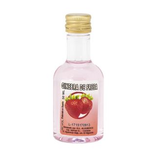 Licor ginebra de fresa 50ml detalles de boda