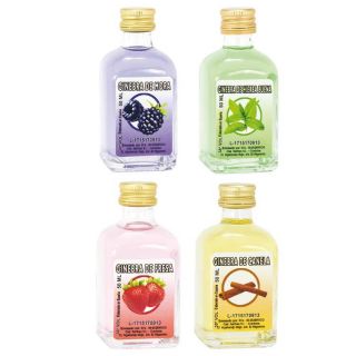 Miniaturas de ginebra para bodas 50ml