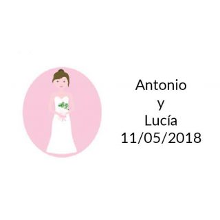 tarjeta boda original