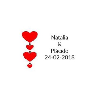 pegatina original bodas