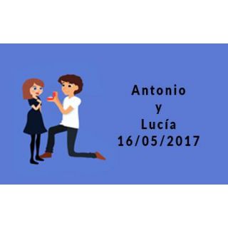 tarjeta invitados bodas baratas