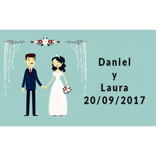 tarjeta invitados bodas baratas