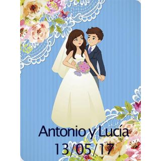pegatina de boda