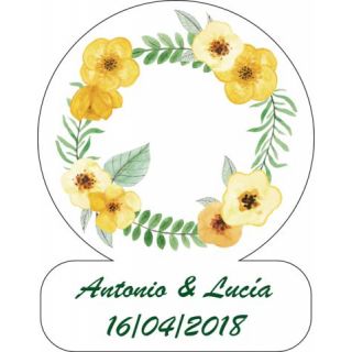 pegatina de boda