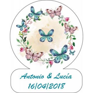 pegatina de boda
