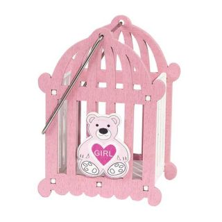 Cuna bebe rosa