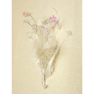 Tocado Blanco con pedreria