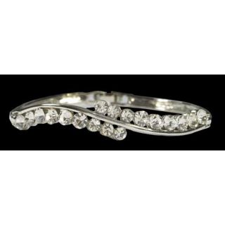 PULSERAS NOVIA PLATA Y ZIRCONITAS (precio unidad)