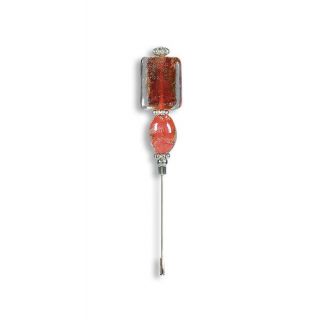 ALFILER CRISTAL CARAMELO Y BOLA