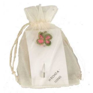 ALFILER CROCHE MARIPOSA SURT. EN BOLSA ORG.