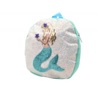 Mochila dise&ntilde;o sirenita 22x24 