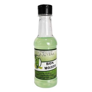 Botellita Pimentera de pl&aacute;stico, ron mojito 100ml