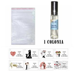 Colonia para boda personalizada