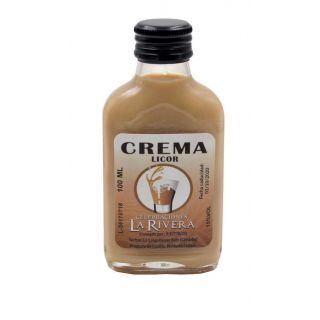 Licor de Crema 100 ML, Petaca Cristal