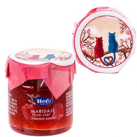 Pimiento Asado, Tarro de Hero “Maridaje del Chef” 44gr.