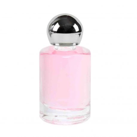 Perfume en frasco de cristal “personalizable”, olor Rosas