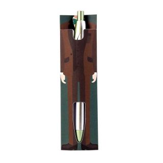 Bolígrafo con elegante traje de caballero