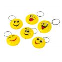 Llavero Emoticonos Alegres surtido, con luz