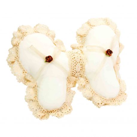 Cojín para alianzas de boda