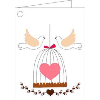 Tarjetas libro personalizadas para boda