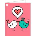 Tarjetas libro personalizadas para boda