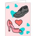 Tarjetas libro personalizadas para boda