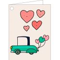 Tarjetas libro personalizadas para boda