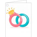 Tarjetas libro personalizadas para boda