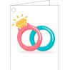Tarjetas libro personalizadas para boda