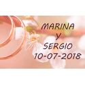 Tarjetas personalizables para regalos de boda