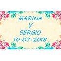 Tarjetas personalizables para regalos de boda