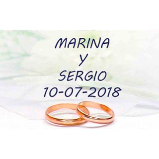 Tarjetas personalizables para regalos de boda