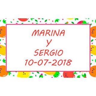 Tarjetas personalizables para regalos de boda