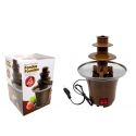 Fuente de chocolate con 3 pisos