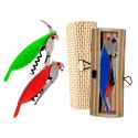 Destapador abrebotellas loro y+ caja de madera
