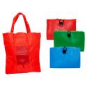 Bolsa de la compra plegable en 3 colores surtidos