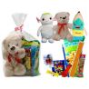 Peluche grande con golosinas y regalos