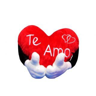 Peluche corazón con brazos “Te Amo”