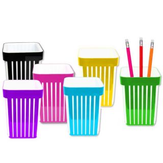 Lapicero de plástico en 6 colores surtidos