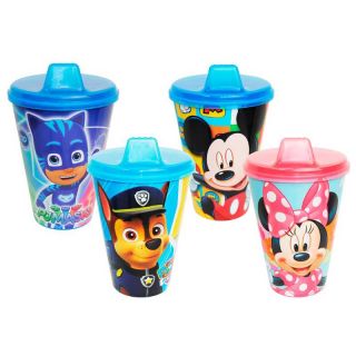 Vaso con dibujos de Disney, con chupeta