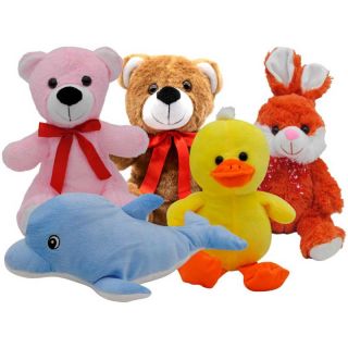 Peluches de animales medianos surtidos 